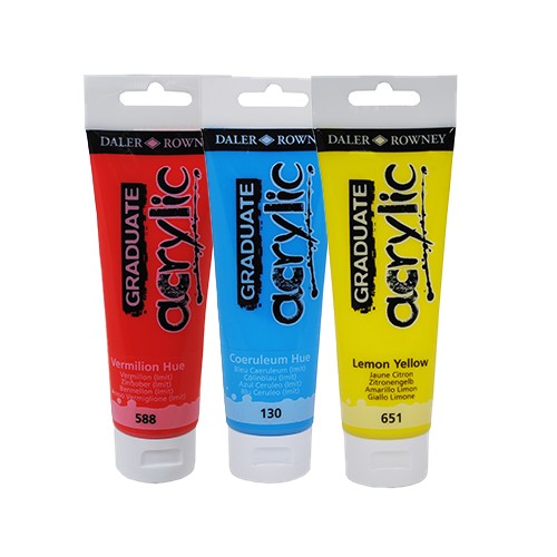 Daler Rowney Graduate Acrylic 120ml Daler Rowney Graduate Acrylic 120ml