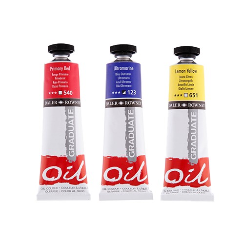Daler Rowney Graduate Oil Colour 38ml Daler Rowney Graduate Oil Colour 38ml