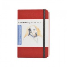 Journal Portrait in Red