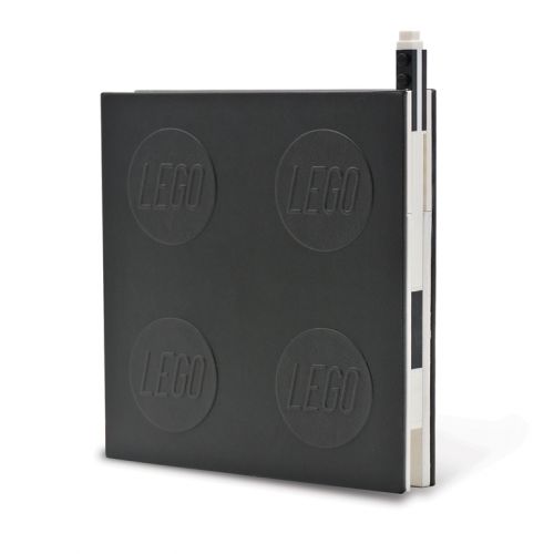 Lego 2.0 Locking Notebook with Gel Pen - Black: Lego 2.0 Locking Notebook with Gel Pen