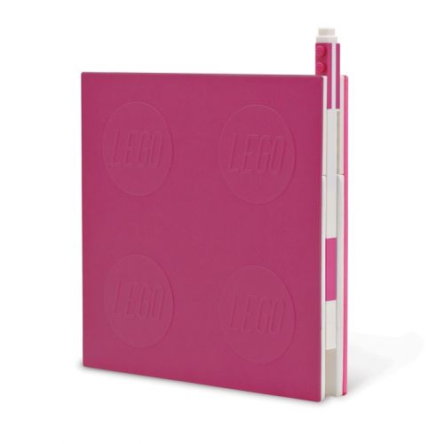 Lego 2.0 Locking Notebook with Gel Pen - Violet: Lego 2.0 Locking Notebook with Gel Pen