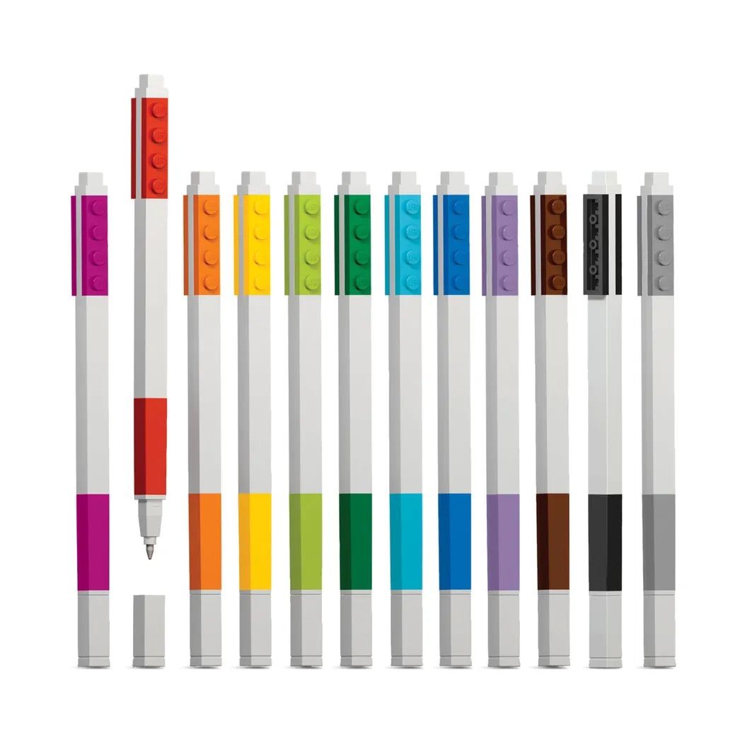 Lego 2.0 Single Gel Pen - Yellow