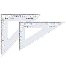 Aristo GEO-College Set Square 45 deg 26cm