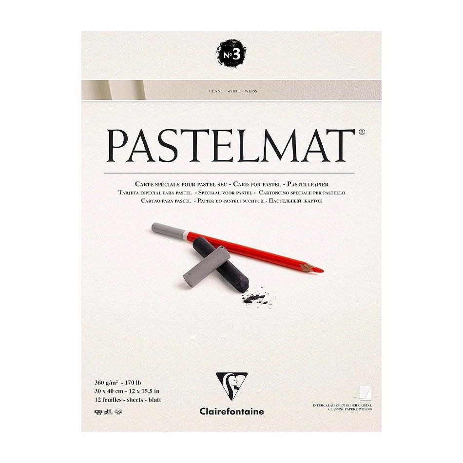 Pastelmat pad n°3 30x40cm 12sh 360g 