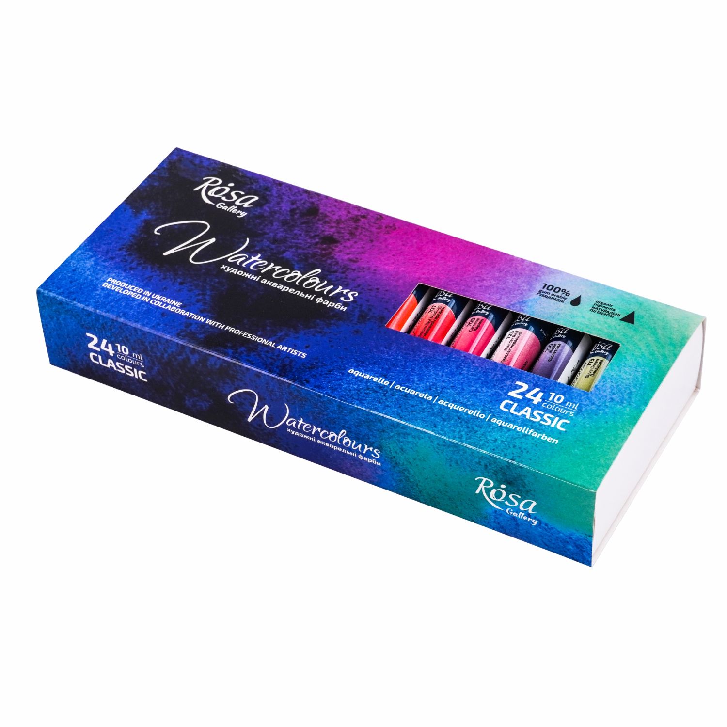 Rosa Watercolour Tubes 10ml set of 24