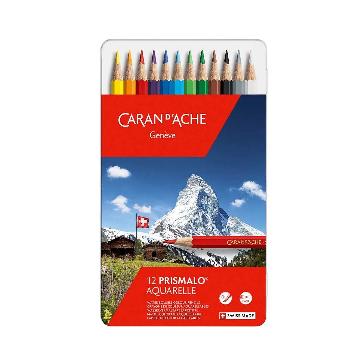 Caran dAche Prismalo Pencils Tin Set of 12