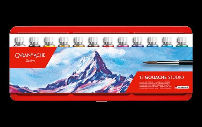 Caran dAche Classic Gouache Studio Box of 13