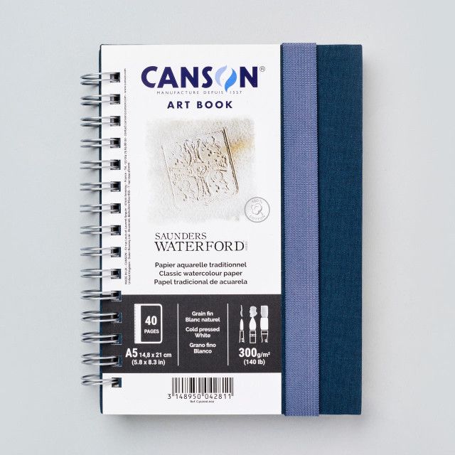 Canson Art Book Saunders Waterford 300gsm NOT, Portrait A5