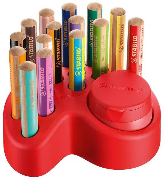 Stabilo Woody 3 in 1 Pencils Deskset