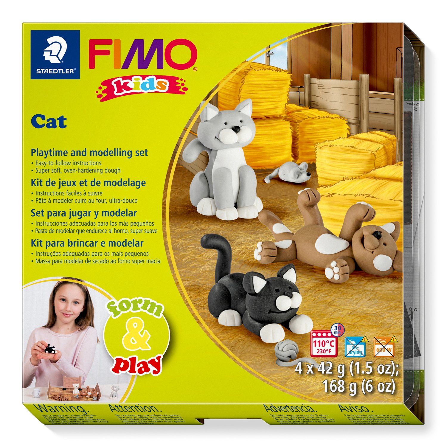 Fimo Kids Form & Play Cat Fimo Kids Form & Play Cat