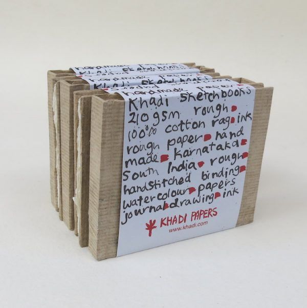 Khadi Hardback Book 13x16cm 210gsm Rough