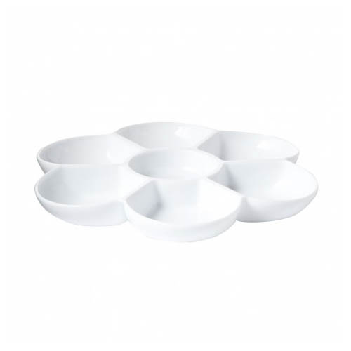 Flower Shaped Plastic Palette Flower Shaped Plastic Palette