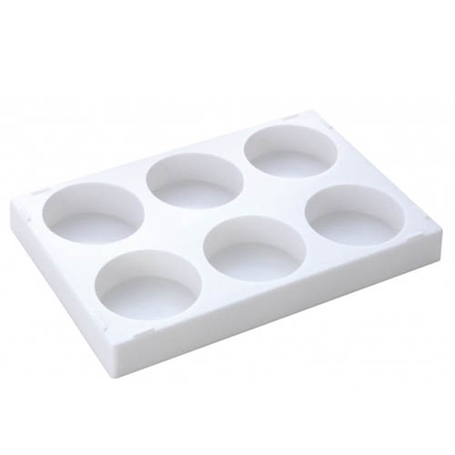 Rectangular Plastic Palette 6 Deep Well Rectangular Plastic Palette 6 Deep Well