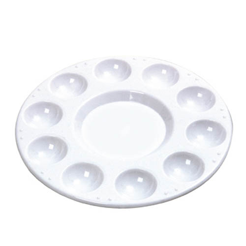 Round Plastic Palette 10well Round Plastic Palette 10well
