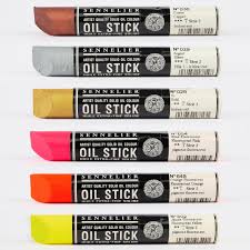Sennelier Oil Stick - 38ml: Naples Yellow