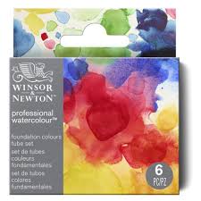 Winsor & Newton Professional Watercolour Foundation Set 6 x 5ml Tubes Winsor & Newton Professional Watercolour Foundation Set 6 x 5ml Tubes