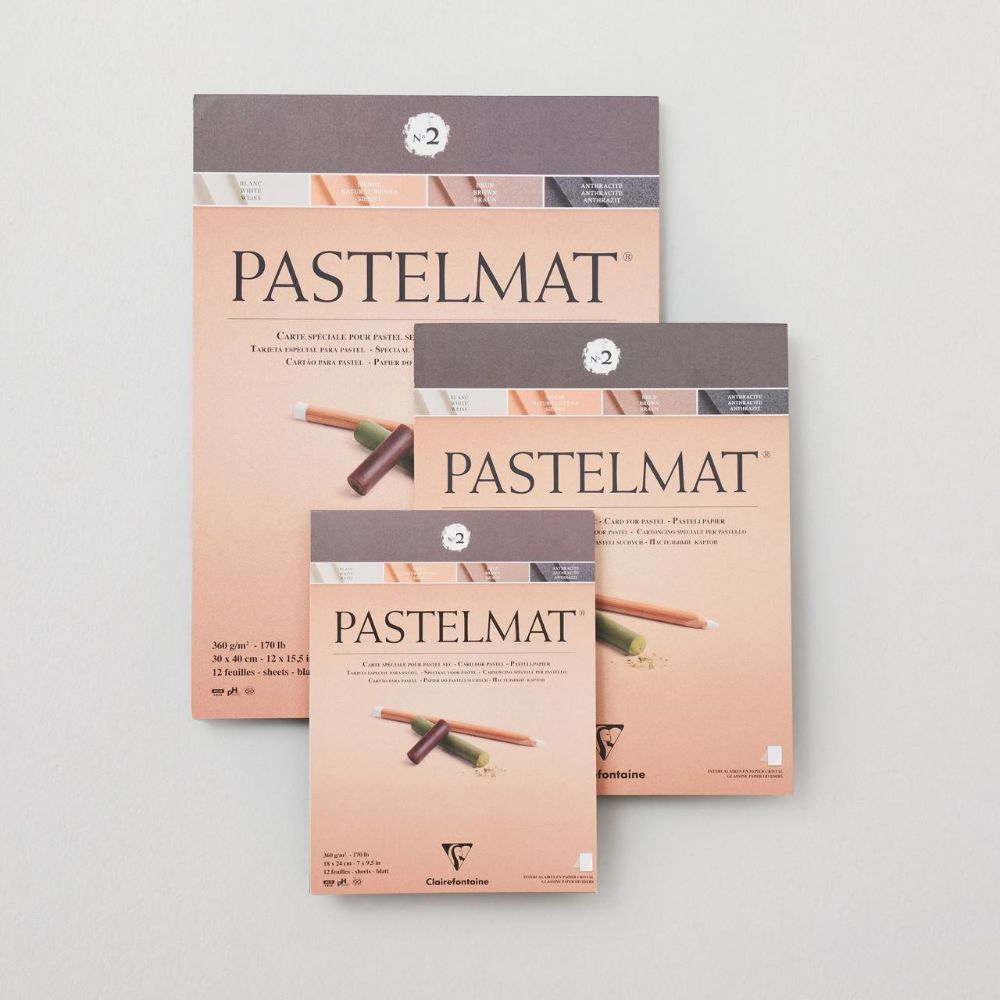 Pastelmat pad n°2 24x30cm 12sh 360g 